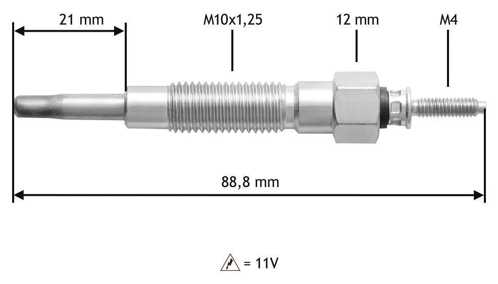 Bougie de préchauffage VALEO ref. 345213